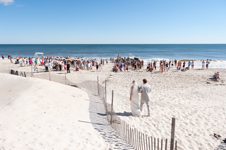 Becky Anthonys Ocean Beach Fire Island Wedding