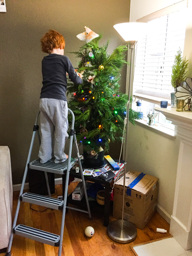 Taking down Christmas decorations done right! Susannah Gill Photography wedding, newborn and